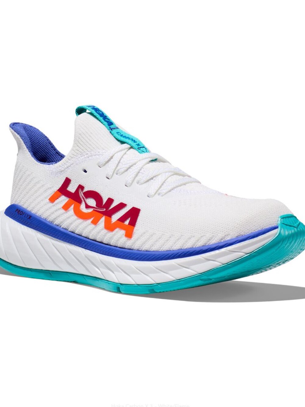 Hoka ONE Carbon X 3 Mens Running Shoes Blue Orange Carbon Plate 1123192 11.5 US